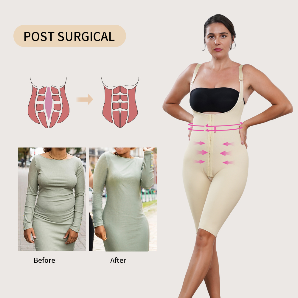 BBL Fajas Colombianas Manufacturer Private Label Faha Post Surgery Partum Shorts Clothing Bodysuit Shapewear For Women 05