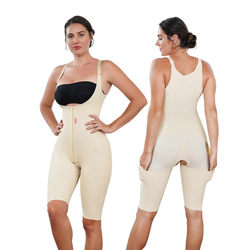 BBL Stage 2 Fajas Colombianas Para Mujer Post Surgery Full Body Butt Shapewear With Zipper De Body Shaper For Women 01