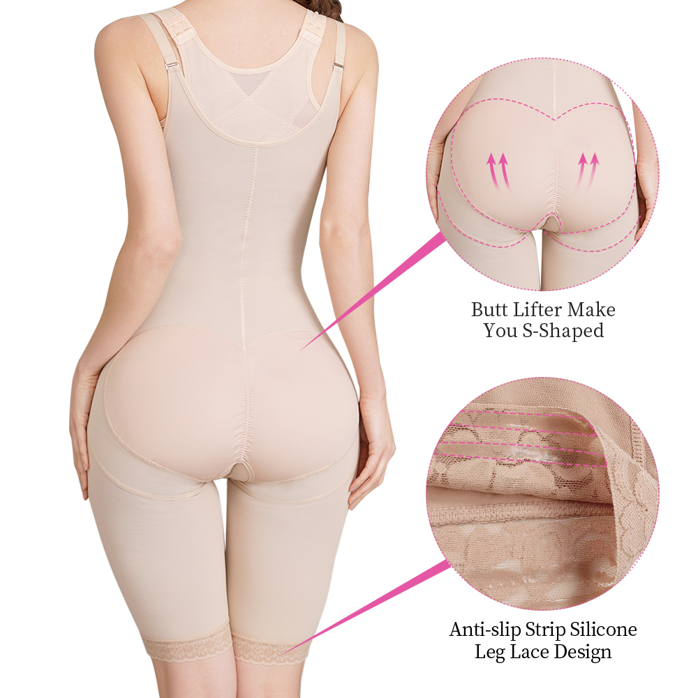 Butt Lift High Waist Shorts Tummy Control Panty Fajas De Mujer Body Shaper Colombian Shapewear Bodysuit 08