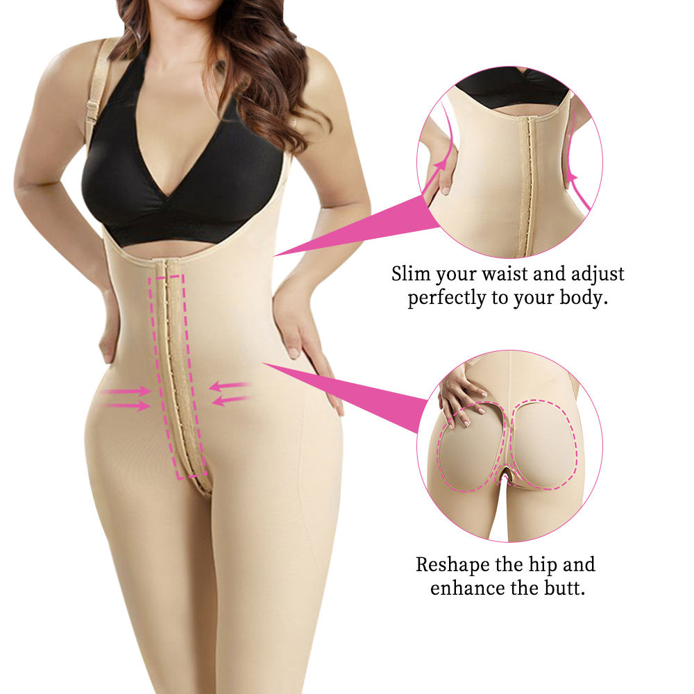 High Compression Stage 2 Bbl Post Surgery Compression Garment Shapers Shapewear Bodysuit Columbian Fajas Colombianas 03