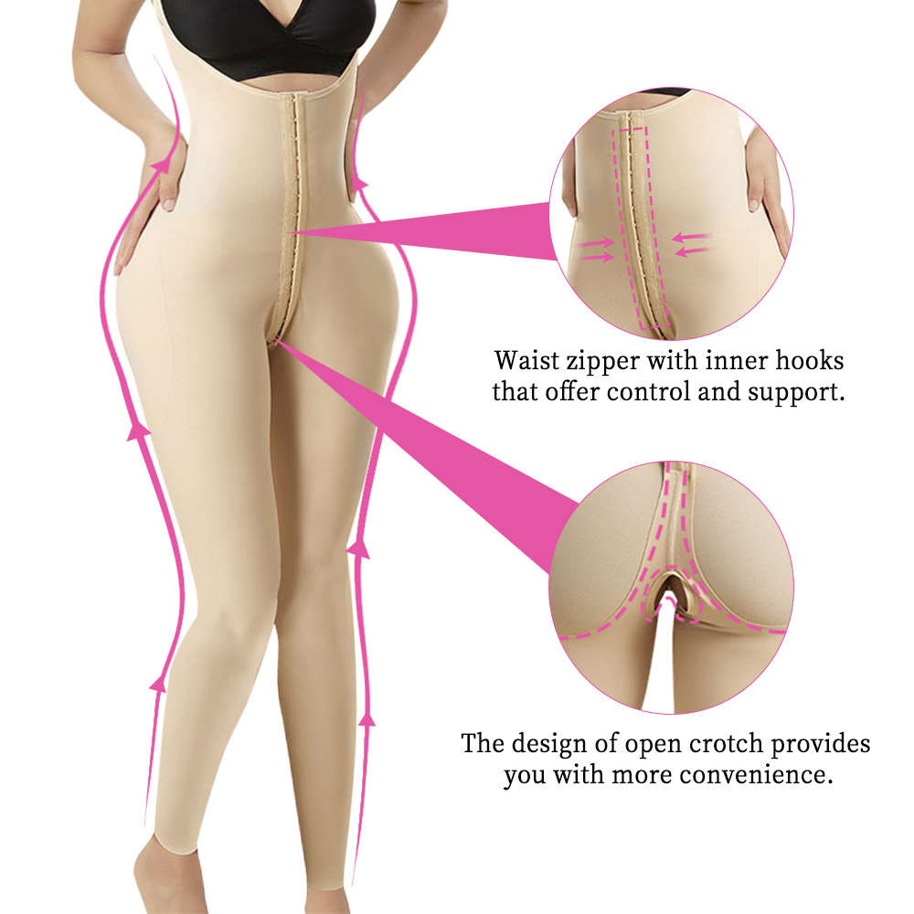 High Compression Stage 2 Bbl Post Surgery Compression Garment Shapers Shapewear Bodysuit Columbian Fajas Colombianas 08