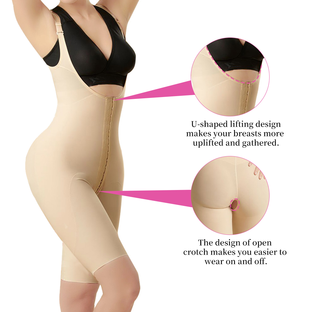 Liposuction Lipo Surgical Compression Garments Shapewear Women Stage 1 Shapers Fajas Colombianas Post Surgery 02