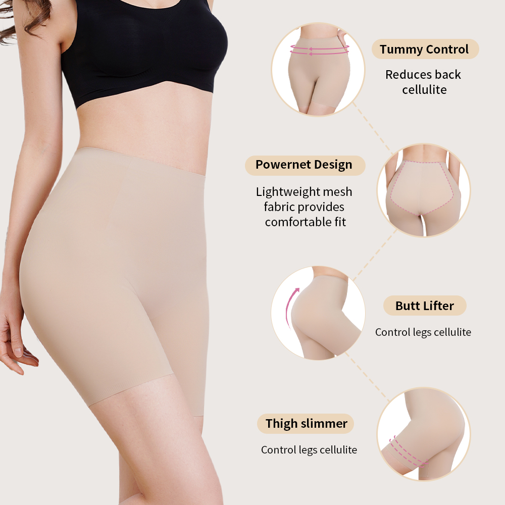 Seamless High Waist Panty Shapewear Tummy Control Pour Femmes Push Up Butt Lifter Body Underwear Shaper For Women 04