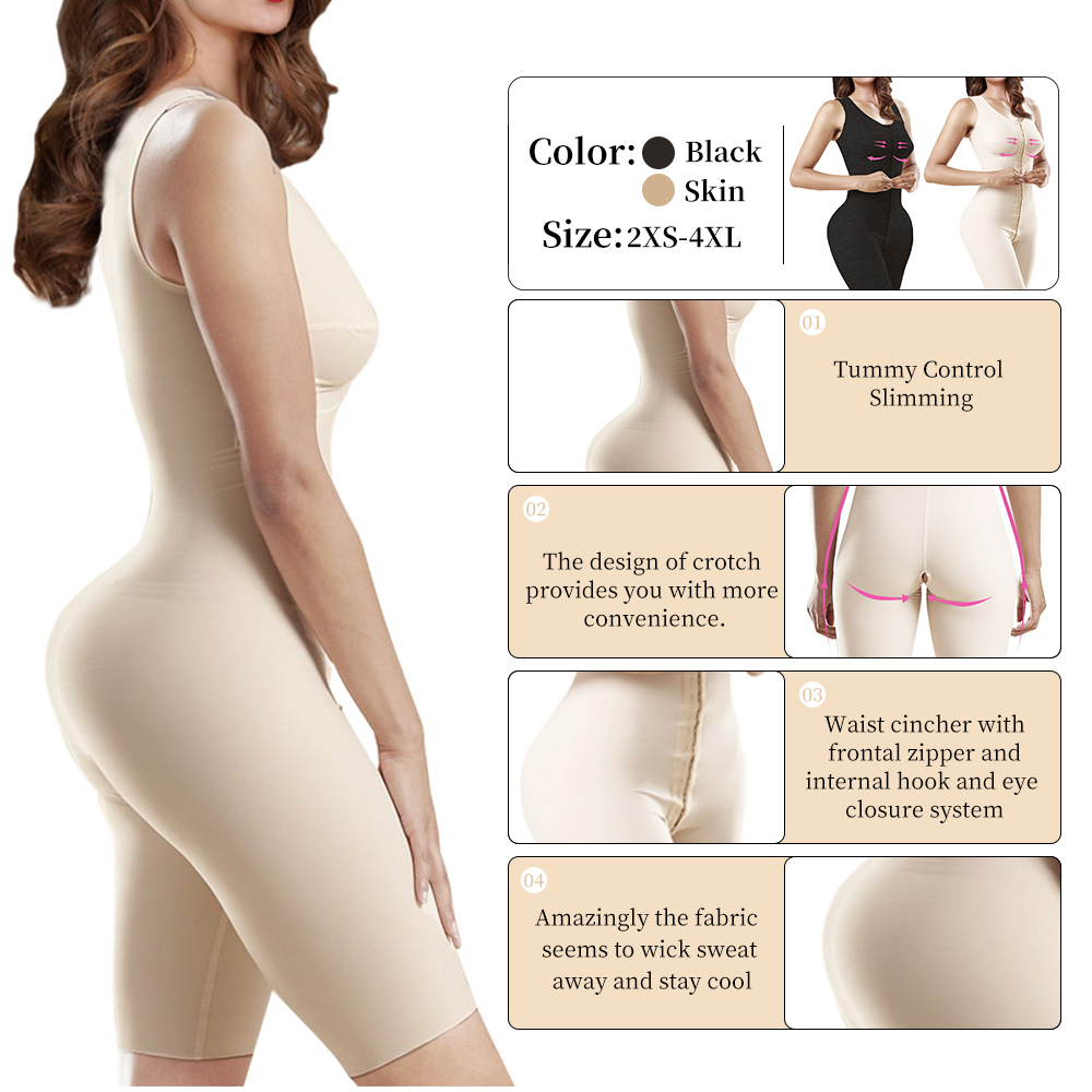 Shapewear Post Op Surgery Butt Lift High Compression Garment Bbl Columbian Stage 2 Faja Colombianas Women Body Shapers 04