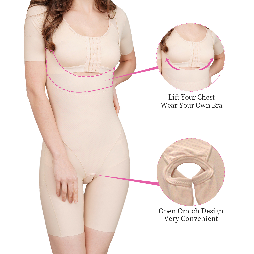 Wholesale Custom Seamless compression Underwear Lingerie Bodycon Shapewear Body Suit Bodysuit For Women 03