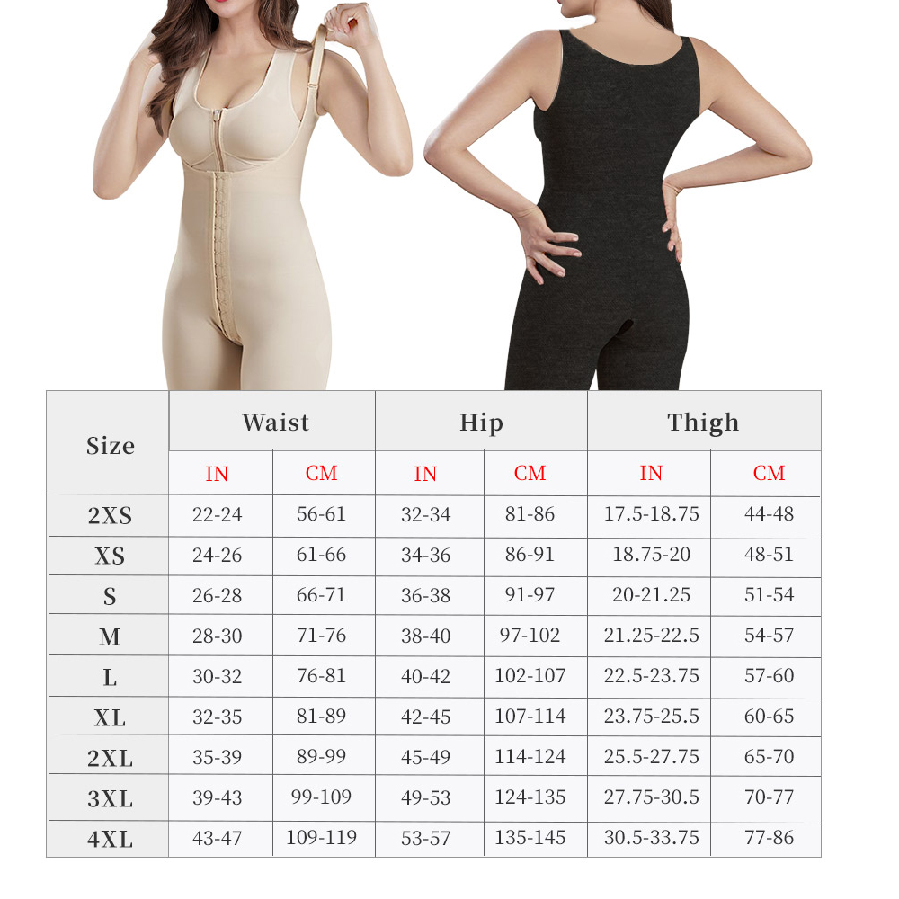 Women Surgery High Compression Colombianas Shapewear Garments Post Op Surgical Stage 2 Colombian Fajas Para Mujer 05