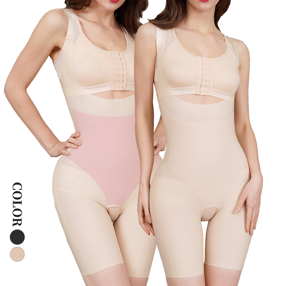 custom logo body compression seamless sculpting women crotchless lingerie underwear bodysuits girdle shape wear 01