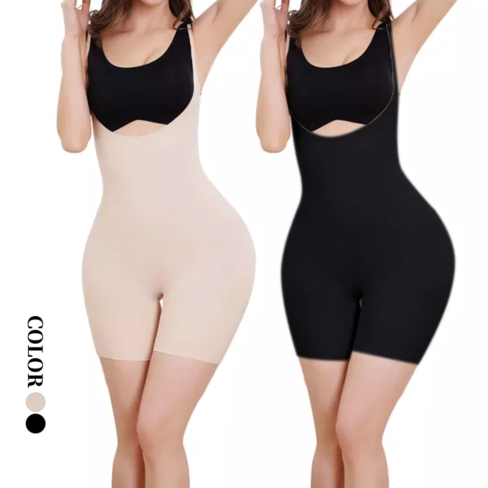 tummy control vacuum slimming one piece plus size high quality shaper seamless lingerie bodysuits for women 01