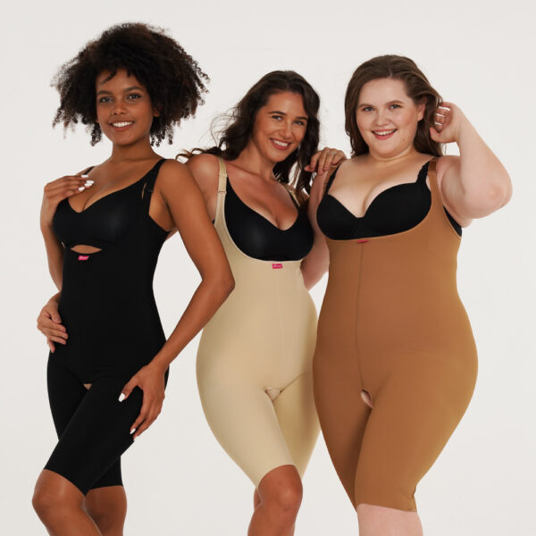 Post-Surgical Shapewear Girdle With High-Back - No Closures - Short Length