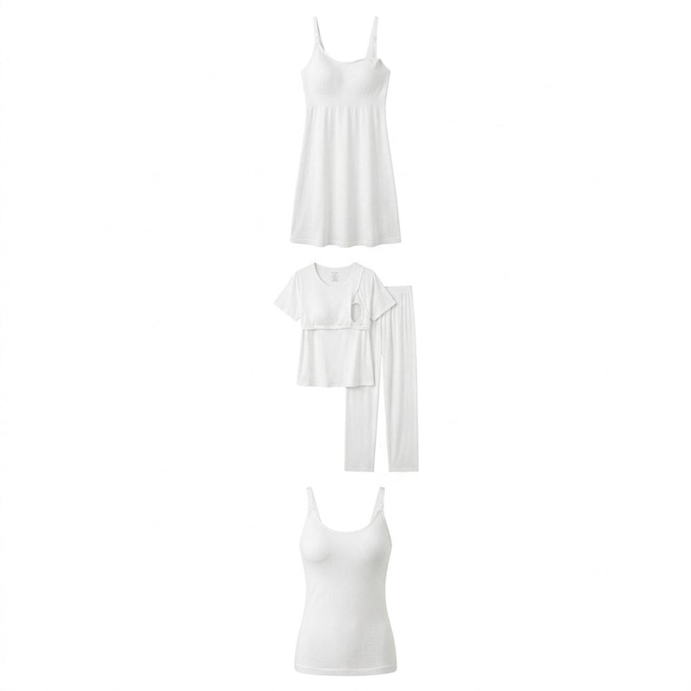 Collection Seamless de Vêtements d'Intérieur pour l'Allaitement Post-partum - Image principale 01