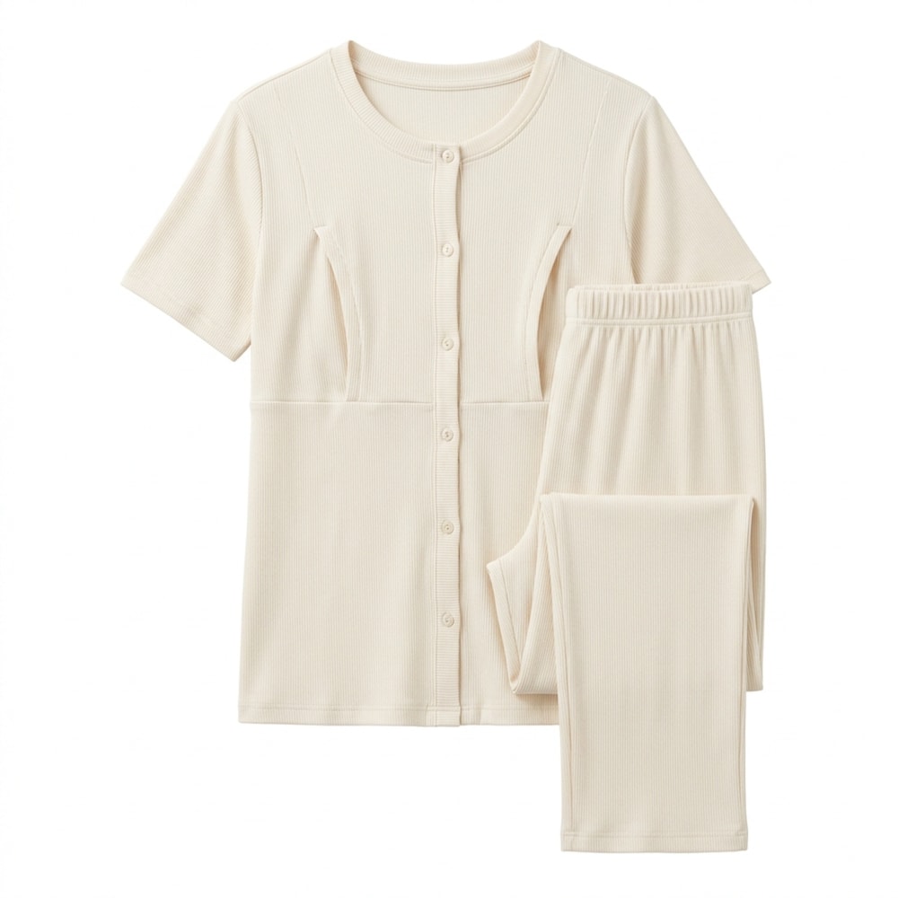 Seamless Postpartum Nursing Loungewear Collection Main 03