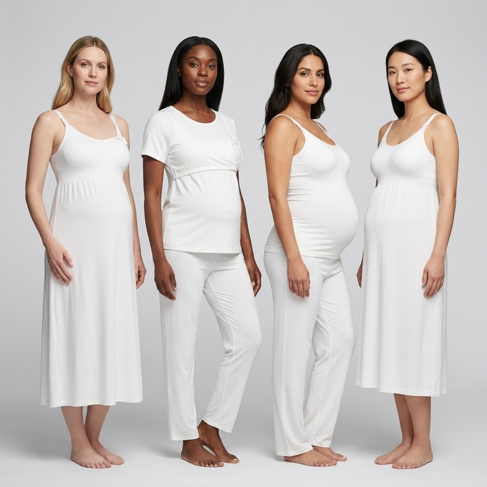 Seamless Postpartum Nursing Loungewear Collection Main 05