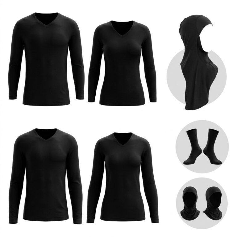 Seamless Religious Garment Base Layer Collection 3 Collection de Sous-Vêtements Religieux Sans Coutures - Principal 01